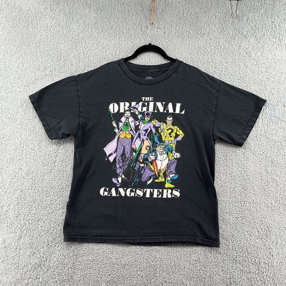 DC Comics Original Gangsters T Shirt Black Large